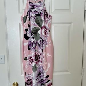 Vince Camuto pink floral dress